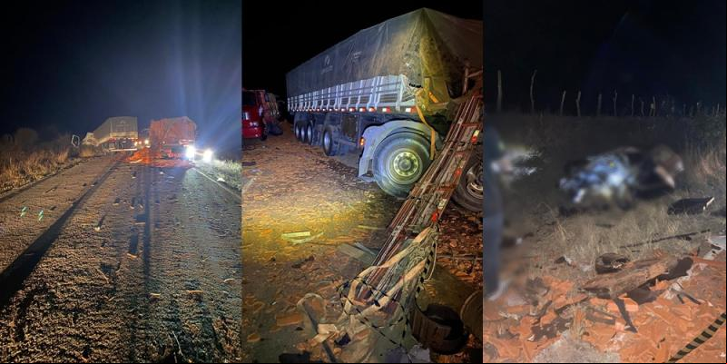 Acidente com quatro veículos deixa duas vítimas fatais na BA-152 entre Paramirim e Livramento