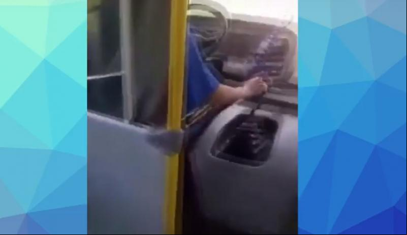  Motorista de ônibus escolar de Rio do Antônio é suspenso de sua função após trocar agressão verbal com aluna; veja o vídeo