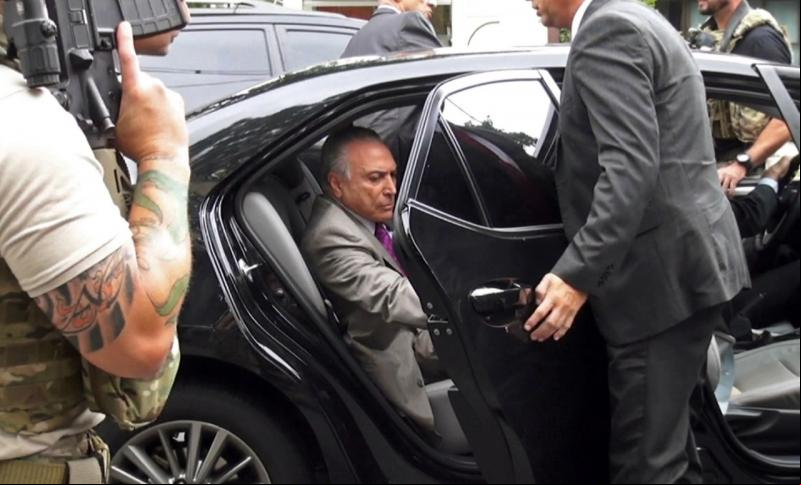 Michel Temer e Moreira Franco am 1ª noite em prisões no RJ; ex-presidente deve depor hoje