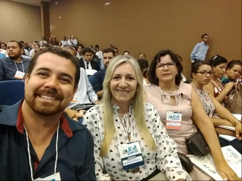 Prefeita e Secretários de Malhada de Pedras participam de captação promovida pela UPB