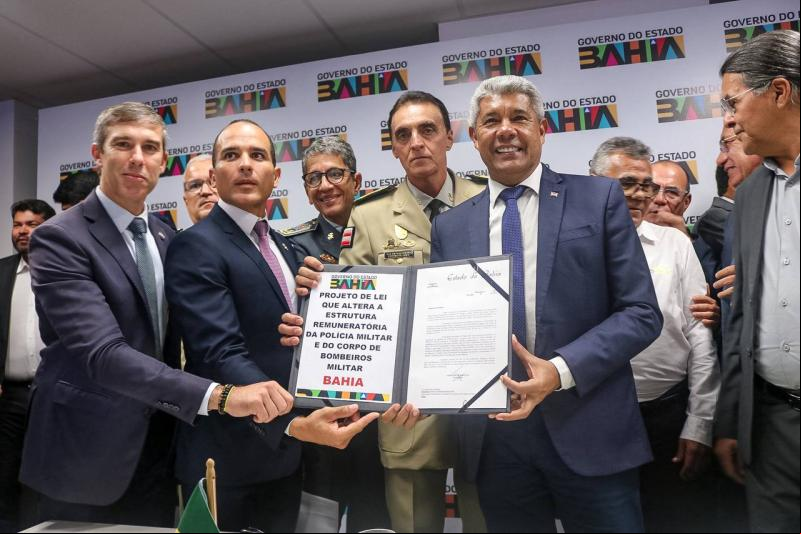 Governador encaminha Projeto de Lei que altera estrutura remuneratória das carreiras da Segurança Pública do Estado