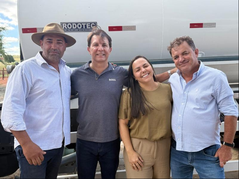 Deputado entrega Caminhão Pipa para contribuir na distribuição de Água em Rio do Antônio 