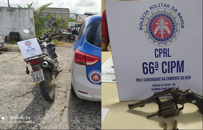 Cinco motocicletas são recuperadas em menos de 24 horas