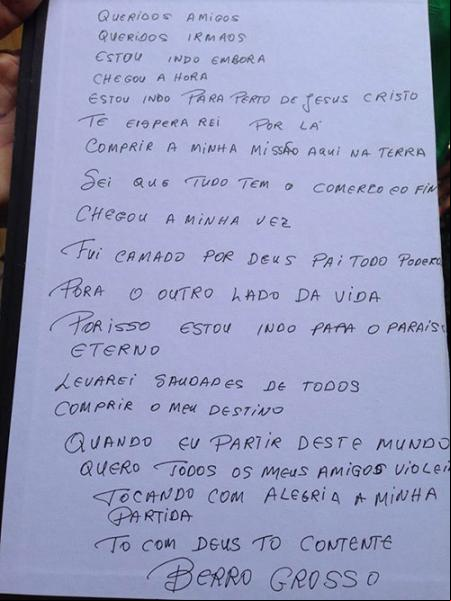 Brumado se despediu de Antônio Elias o ‘Berro Grosso’